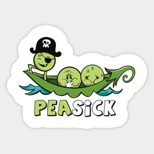 Peasick Sticker
